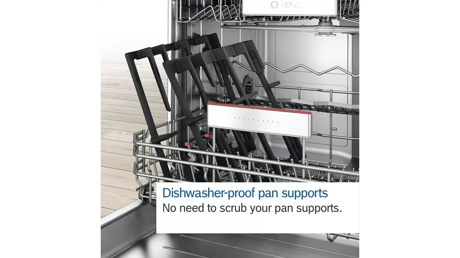 19202085 19048148 FHI en GB B SF Dishwasher proof pan supports PRB3A6B70 - Domino gas hob - Bosch