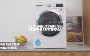 4.BOSCH WAW28480SG SERIES 8 MÁY GIẶT BOSCH WAW28480SG SERIES 8 CHÍNH HÃNG TÍNH NĂNG THÔNG MINH