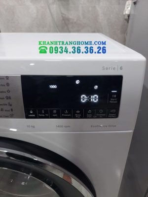 5.BOSCH WGG254A0SG SERIE 6 MÁY GIẶT BOSCH WGG254A0SG SERIE 6 KHỐI LƯỢNG GIẶT 10KG CÔNG NGHÊ I-DOS THÔNG MINH