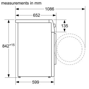 9892 may say quan ao bosch wtw876h8sg 4 MÁY SẤY QUẦN ÁO BOSCH HMH.WTW876H8SG