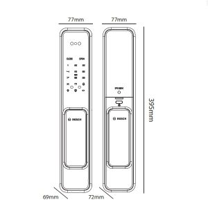 EL 600KB 6 Khóa Cửa Vân Tay BOSCH EL600KG