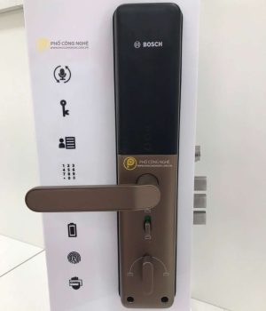Khoa cua van tay dien tu Bosch ID60GK 2 Khóa Cửa Vân Tay BOSCH ID60GK
