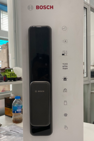 Khóa vân tay Bosch - App Wifi EL600 EU Nhập Khẩu - Màu Đen xám