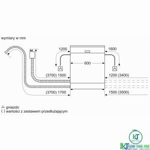 anh thumnail may rua bat sms2hvi72e 6 MÁY RỬA BÁT BOSCH ĐỘC LẬP SMS2HVI72E SERIE 2 13 BỘ