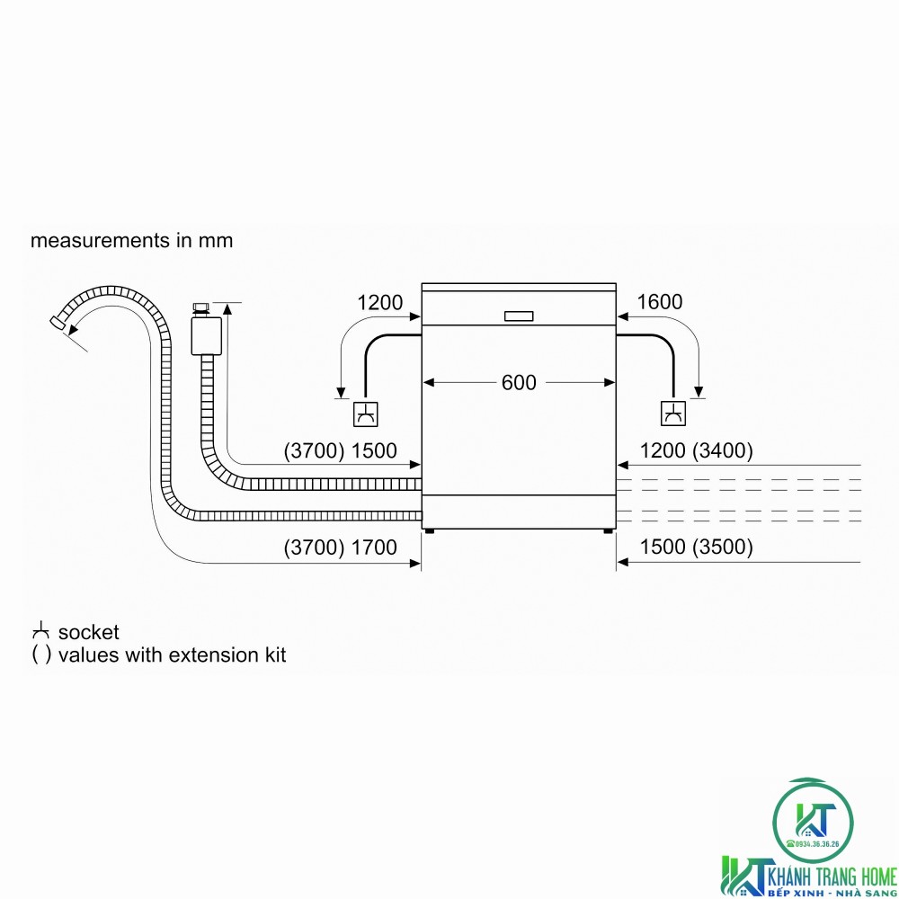 MÁY RỬA BÁT BOSCH ĐỘC LẬP SMS63L02EA SERIE 6 12 BỘ 6 anh thumnail may rua bat sms63l02ea 5 MÁY RỬA BÁT BOSCH ĐỘC LẬP SMS63L02EA SERIE 6 12 BỘ
