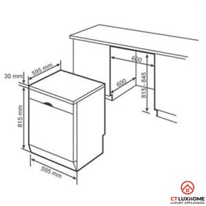 anh thumnail may rua sms46ni05e 3 MÁY RỬA BÁT BOSCH ĐỘC LẬP SMS46NI05E SERIE 4 13 BỘ