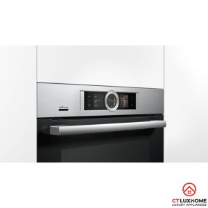 bang dieu khien lo nuong bosch hbg6764s6b LÒ NƯỚNG BOSCH HBG6764S6B SERIE 8 71L ÂM TỦ NHIỆT PHÂN