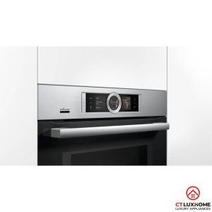 bang dieu khien lo nuong ket hop vi song bosch cmg656bs6b LÒ NƯỚNG KẾT HỢP VI SÓNG BOSCH CMG656BS6B SERIE 8 45L ÂM TỦ