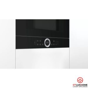 bang dieu khien lo vi song bosch bfl634gb1 copy1 LÒ VI SÓNG ÂM TỦ BOSCH BFL634GB1 SERIE 8 21 LÍT MẶT KÍNH ĐEN