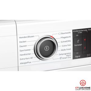 bang dieu khien may say bosch wtx87m40 MÁY SẤY BOSCH SERIE 8 WTX87M40 HEATPUMP