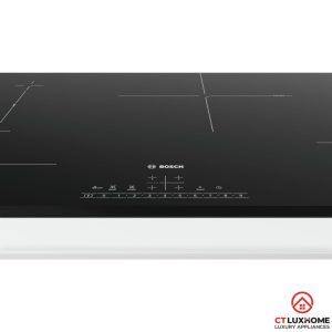 bang dieu khien thiet ke truc quan bep tu bosch pvs831fb5e BẾP TỪ BOSCH PVS831FB5E SERIE 6 4 VÙNG NẤU BÁN ĐA ĐIỂM