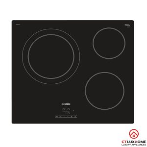 BẾP ĐIỆN BOSCH SERIE 4 PKK611B17E 3 VÙNG NẤU 5700W