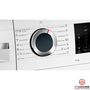 cac chuong trinh co ban may giat bosch wgg234e0sg MÁY GIẶT BOSCH SERIE 6 WGG234E0SG ANTISTAIN 8KG 1200RPM