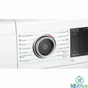 dieu khien may say bosch wtx87m90by MÁY SẤY BOSCH SERIE 8 WTX87M90BY HEATPUMP 9KG