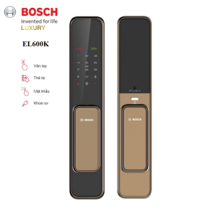 Khóa Cửa Vân Tay BOSCH EL600K Gold