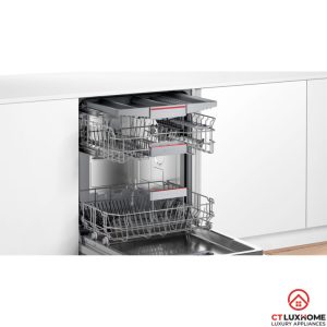 he thong ngan chua may rua bat bosch smv4evx10e 1 MÁY RỬA BÁT ÂM TỦ BOSCH SMV4EVX10E SERIE 4 SẤY HÉ CỬA