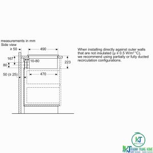 huong dan bep tu bosch pvq731f15e 13 BẾP TỪ KẾT HỢP HÚT MÙI BOSCH PVQ731F15E SERIE 6 BỐN VÙNG NẤU