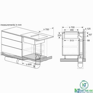 huong dan bep tu bosch pvq731f15e 14 BẾP TỪ KẾT HỢP HÚT MÙI BOSCH PVQ731F15E SERIE 6 BỐN VÙNG NẤU