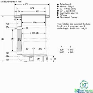 huong dan bep tu bosch pvq731f15e 2 BẾP TỪ KẾT HỢP HÚT MÙI BOSCH PVQ731F15E SERIE 6 BỐN VÙNG NẤU