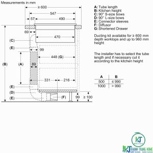 huong dan bep tu bosch pvq731f15e 3 BẾP TỪ KẾT HỢP HÚT MÙI BOSCH PVQ731F15E SERIE 6 BỐN VÙNG NẤU