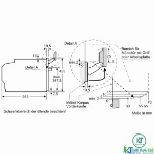 huong dan lo nuong kem hap bosch csg636bs3 5 LÒ NƯỚNG KÈM HẤP BOSCH CSG636BS3 SERIE 8 47L ÂM TỦ