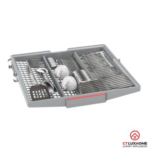 khay rua 3 may rua bat bosch smi46ms03e MÁY RỬA BÁT BOSCH BÁN ÂM SMI46MS03E SERIE 4 14 BỘ