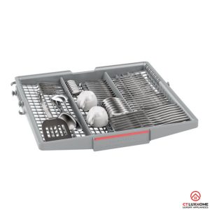 khay rua 3 may rua bat bosch smi68ms04e MÁY RỬA BÁT BOSCH BÁN ÂM SMI68MS04E SERIE 6 SẤY ZEOLITH