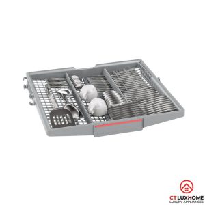 khay rua 3 may rua bat bosch smv6zcx49e MÁY RỬA BÁT BOSCH ÂM TỦ SMV6ZCX49E SERIE 6 SẤY ZEOLITH