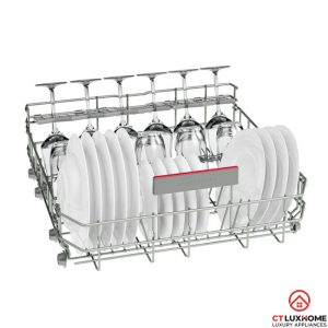 khay rua duoi cung may rua bat bosch smi46ms03e MÁY RỬA BÁT BOSCH BÁN ÂM SMI46MS03E SERIE 4 14 BỘ