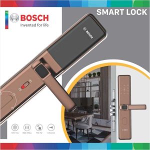 khoa cua dien tu bosch id 30bk mau vang dong 1 1 Khóa vân tay Bosch ID 30B DE màu đồng