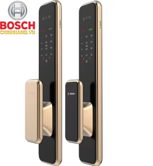 khoa cua van tay nhan dien guong mat bosch el600b gold 1 Khóa Cửa Vân Tay Nhận Diện Gương Mặt BOSCH EL600B Gold