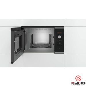 khoang lo vi song bosch bfl523ms0b LÒ VI SÓNG ÂM TỦ BOSCH BFL523MS0B SERIE 4 20 LÍT AUTOPILOT 7