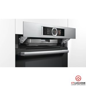 khoang nuoc lo nuong kem hap bosch csg636bs3 LÒ NƯỚNG KÈM HẤP BOSCH CSG636BS3 SERIE 8 47L ÂM TỦ