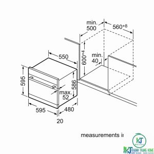 kich thuoc 2 may rua bat bosch sce64m65eu MÁY RỬA BÁT MINI ÂM TỦ BOSCH SCE64M65EU SERIE 6 8 BỘ