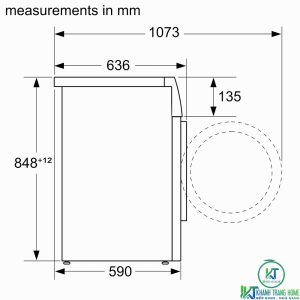 kich thuoc lap dat may giat bosch wgg244a0sg MÁY GIẶT BOSCH SERIE 6 WGG244A0SG I-DOS 9KG 1400RPM