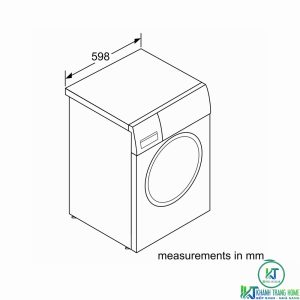 kich thuoc waw32640eu Máy giặt Bosch cửa trước WAW32640EU