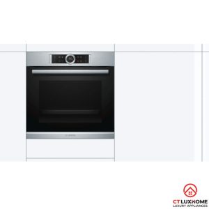 lo nuong bosch hbg633bs1a serie 8 LÒ NƯỚNG ÂM TỦ BOSCH HBG633BS1A SERIE 8 71L MẶT INOX