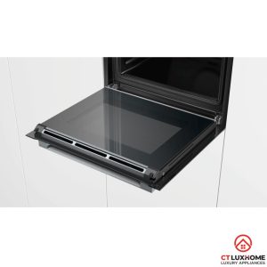 lo nuong bosch hbg634bb1b serie8 LÒ NƯỚNG ÂM TỦ BOSCH HBG634BB1B SERIE 8 71L HYDROCLEAN