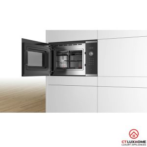 lo vi song am tu bosch bel554ms0b serie6 LÒ VI SÓNG ÂM TỦ BOSCH BEL554MS0B SERIE 6 25 LÍT MẶT KÍNH ĐEN