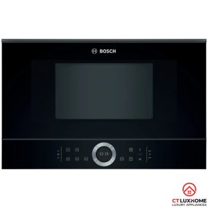 LÒ VI SÓNG ÂM TỦ BOSCH BFL634GB1 SERIE 8 21 LÍT MẶT KÍNH ĐEN