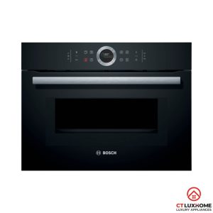 LÒ NƯỚNG KẾT HỢP VI SÓNG BOSCH CMG633BB1 SERIE 8 ÂM TỦ 45L
