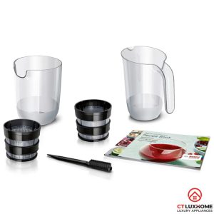 may ep cham bosch mesm500w 3 MÁY ÉP CHẬM BOSCH MESM500W VITAEXTRACT 150W MÀU TRẮNG