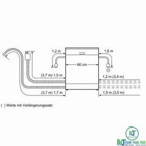 may rua bat bosch sms68ti02e 10 MÁY RỬA BÁT ĐỘC LẬP BOSCH SMS68TI02E SERIE 6 13 BỘ