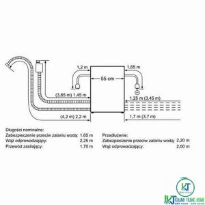 may rua bat mini bosch sce52m65eu 6 MÁY RỬA BÁT MINI ÂM TỦ BOSCH SCE52M65EU SERIE 6 8 BỘ