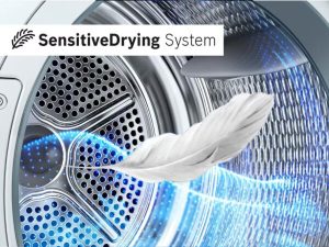 may say Bosch sensitiveDry system Máy sấy Bosch WQG24200SG - SERI 6
