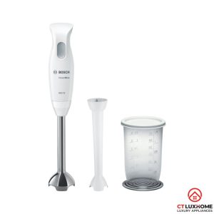 MÁY XAY CẦM TAY BOSCH MSM26130 CLEVERMIXX 600W TRẮNG XÁM