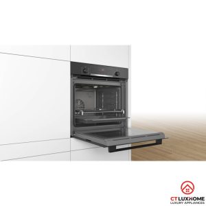 thiet ke am lo nuong bosch hba5360b0 LÒ NƯỚNG ÂM TỦ BOSCH HBA5360B0 SERIE 6 71L ECOCLEAN