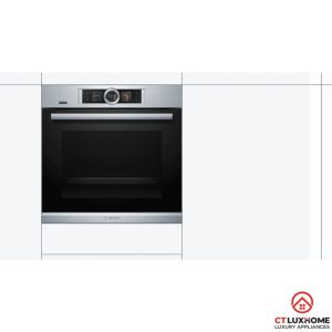 thiet ke am lo nuong bosch hbg6764s6b LÒ NƯỚNG BOSCH HBG6764S6B SERIE 8 71L ÂM TỦ NHIỆT PHÂN