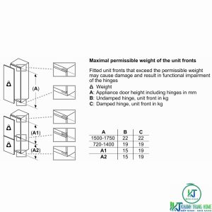 thong so bosch kin86af30o serie6 TỦ LẠNH 2 CÁNH BOSCH KIN86AF30O SERIE 6 254 LÍT