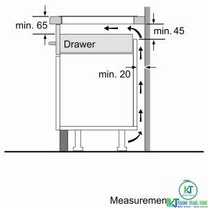 thong so ky thuat bosch puj631bb2e BẾP TỪ BOSCH SERIE 4 PUJ631BB2E 3 VÙNG NẤU 4600W